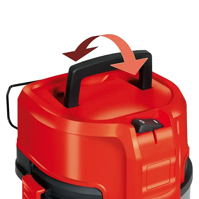 Herkules Nass-Trockensauger H-NT 20 - 800 W, 20 l, Material Behälter: Kunststoff