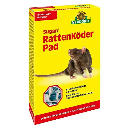 Neudorff Sugan Rattenköder Pads