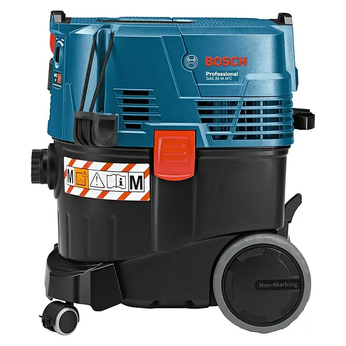 Bosch Professional Usisivač za mokro i suho usisavanje Gas 35 M AFC - 1.380 W, Zapremina spremnika: 35 l - Pogled s lijeve strane