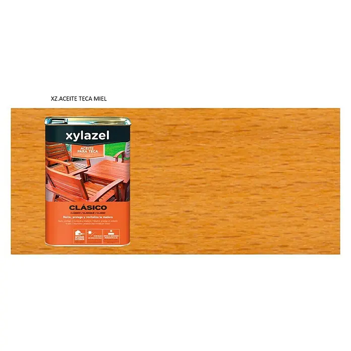Xylazel Aceite para teca Clásico - Miel, 5 l