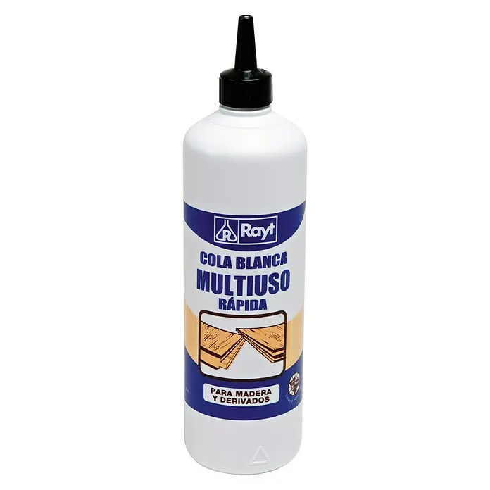 Rayt Cola blanca Mutiuso Rápida - 750 g, Blanco