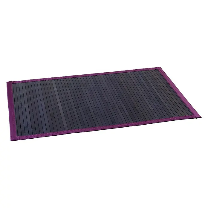 Alfombra de bambú - Berenjena, 180 x 120 cm