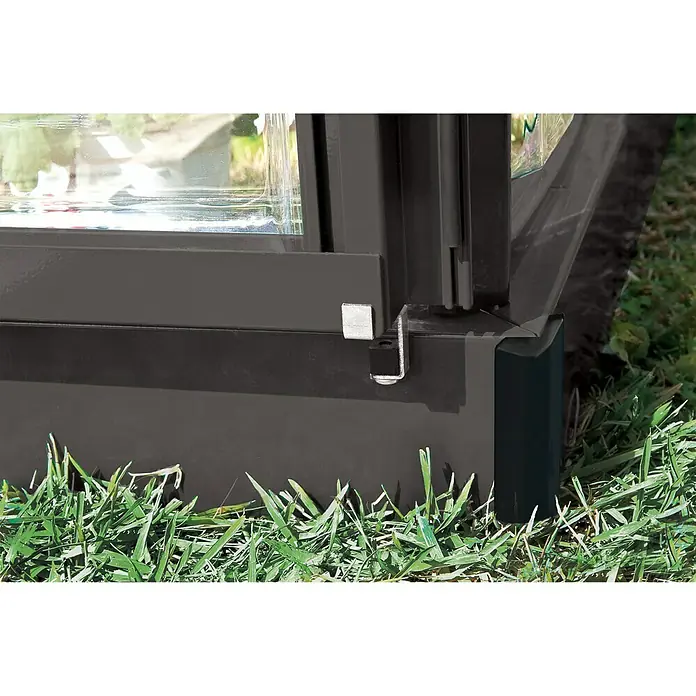 Palram – Canopia Staklenik Hybrid - 185 x 306 x 208 cm, 0,7 mm, Polikarbonat, Antracit