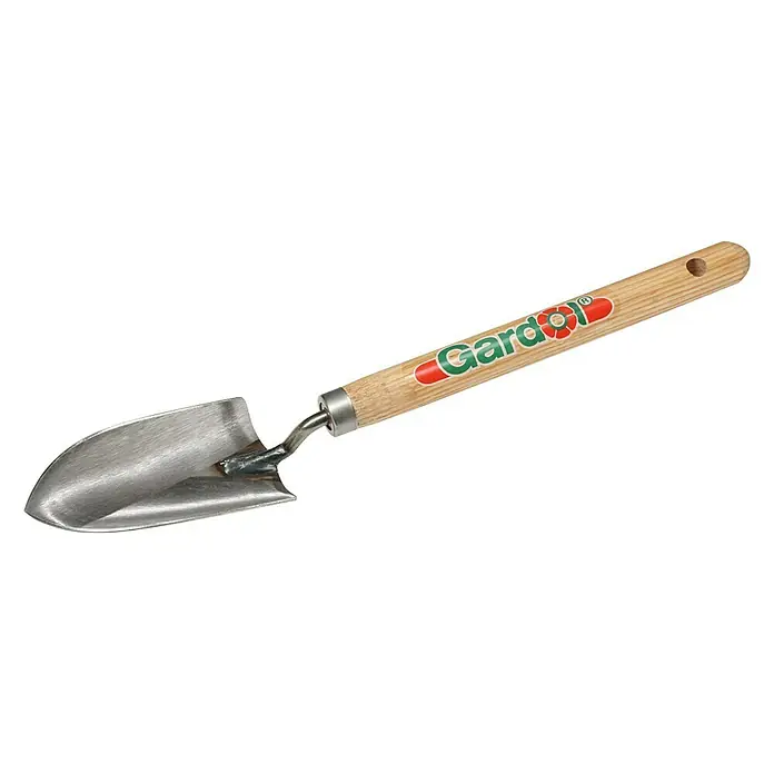 Gardol Hand-Blumenkelle - Material Gerätekopf: Stahl, Kurzstiel - Linke Seitenansicht