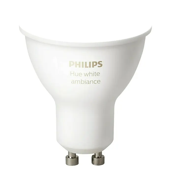 Philips Hue Bombilla LED - 5,5 W, GU10, Temperatura de color ajustable, 1 ud.