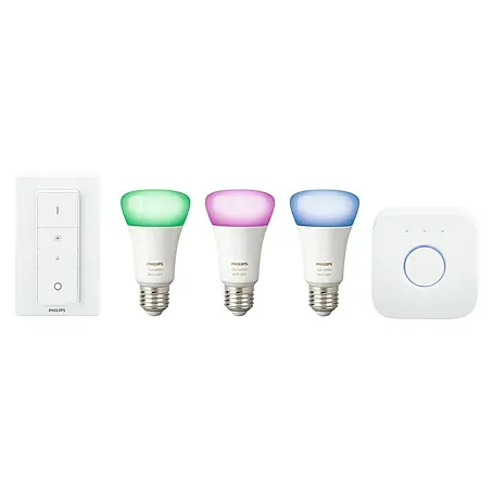 Philips Hue Pack bombillas LED Kit con mando a distancia