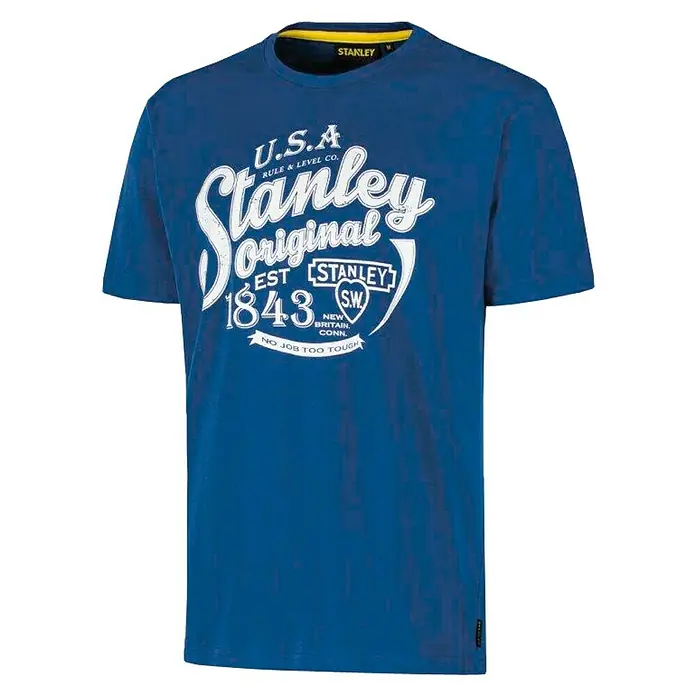 Stanley Camiseta Fargo - L, Azul/Blanco