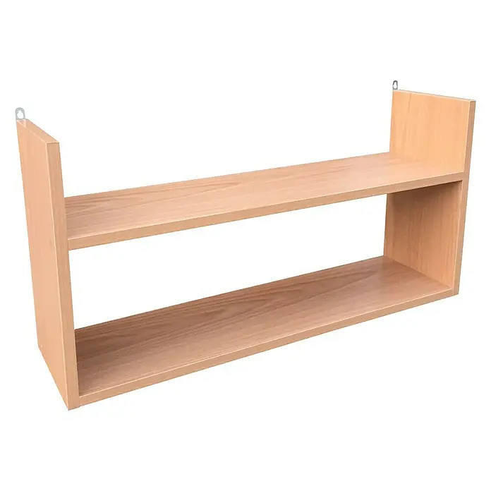 BHP Wandregal - L x B x H: 18 x 70 x 35 cm, Buche - Rechte Seitenansicht