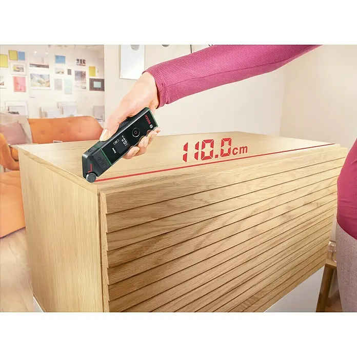Bosch Laserski daljinomjer Zamo III Set - Mjerni opseg: 0,15 - 20 m - Proizvod u upotrebi