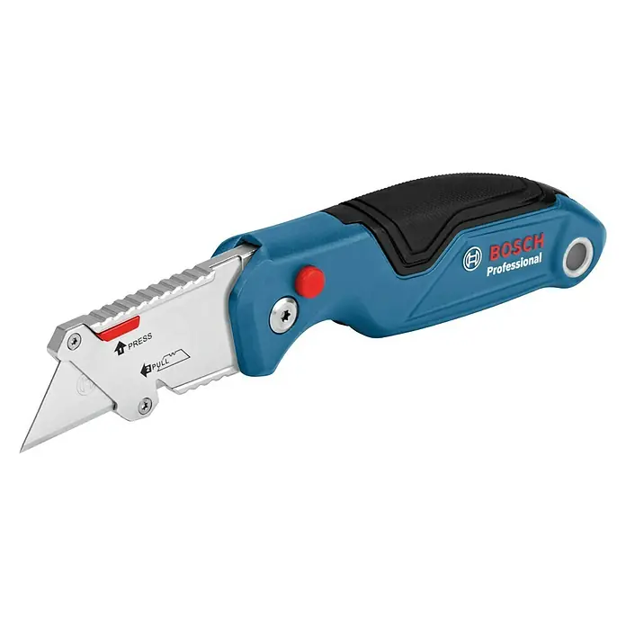 Bosch Professional Messer - Klingenlänge: 63 mm, Klingenstärke: 0,6 mm - Linke Seitenansicht