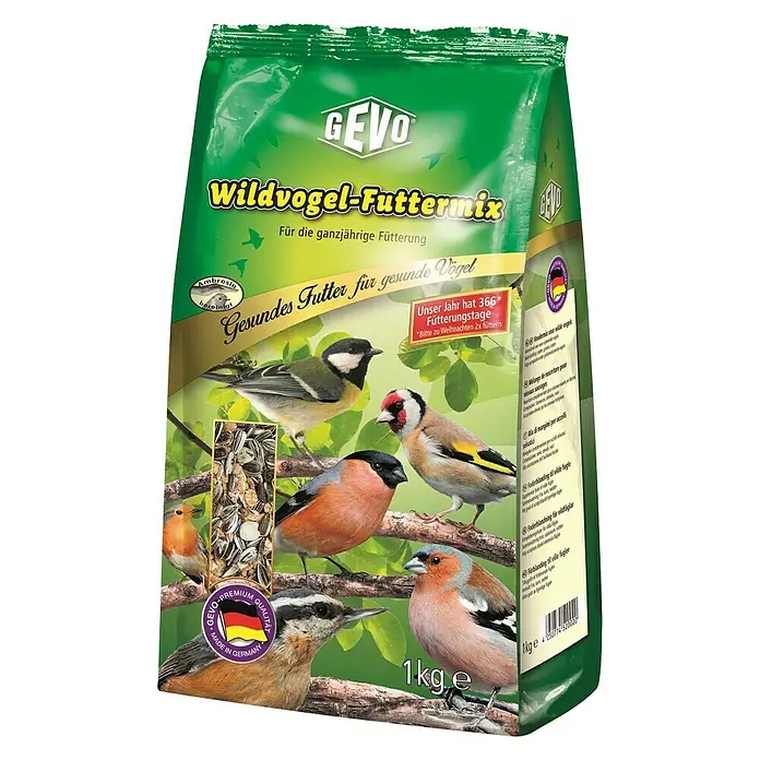 Gevo Wildvogelfutter - 1 kg - Vorderansicht