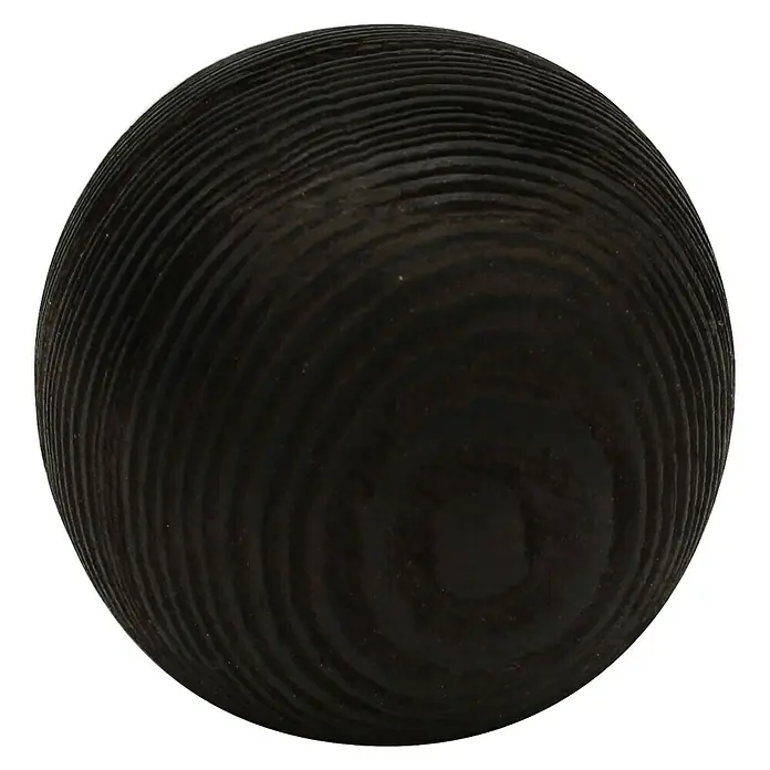 Expo Ambiente Krajnji element Ball - Wenge, Prikladno za: Šipke za zavjese Ø 28 mm - Pogled sprijeda