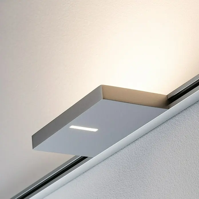 Paulmann URail LED-Spot Uplight Case - 16 W, Lichtfarbe: Warmweiß, L x B: 16,5 x 9 cm - Stimmungsaufnahme