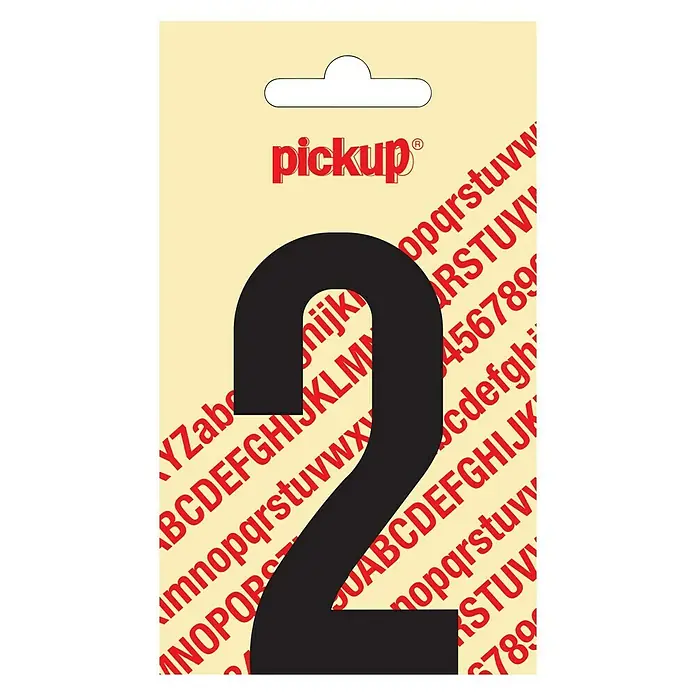 Pickup Naljepnica - Motiv: 2, Crne boje, Visina: 90 mm