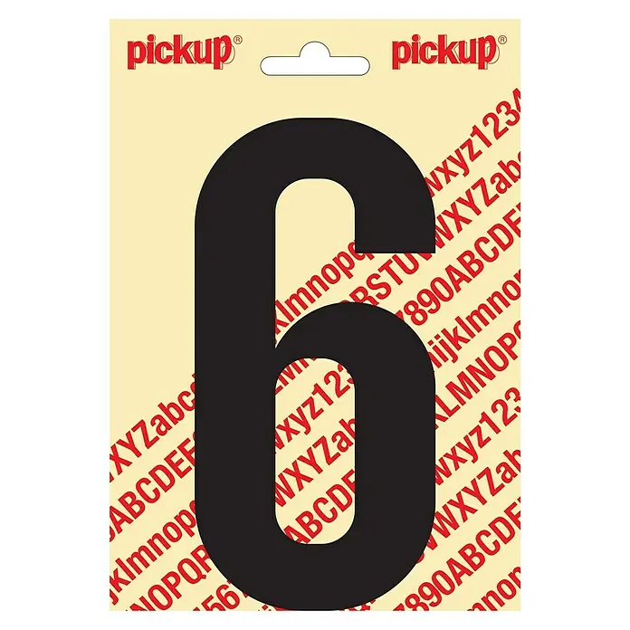 Pickup Naljepnica - Motiv: 6, Crne boje, Visina: 150 mm