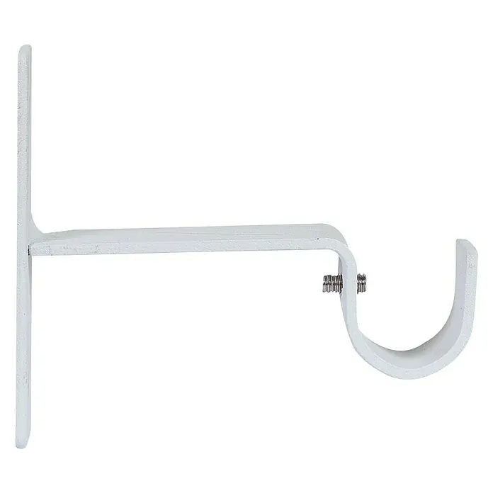 Soporte de pared Antique blanco y beige - L x An x Al: 9,9 x 2,5 x 8,5 cm, Atornillado