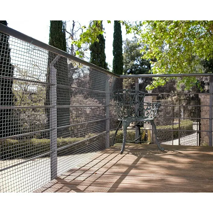 Nortene Malla protectora Cuadranet 11 - Gris, L x Al: 5 x 1 m