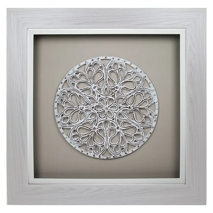 Cuadro Vitrina Embassy - Ornamentación redonda, An x Al: 75 x 75 cm, 1 pzs.