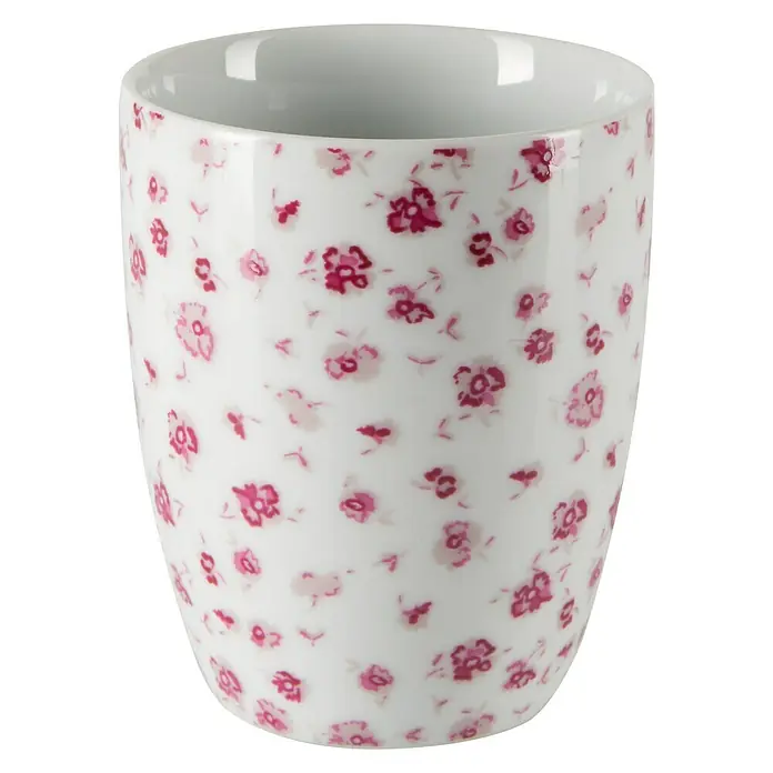 Spirella Eve Vaso de encimera - Porcelana, Rosa