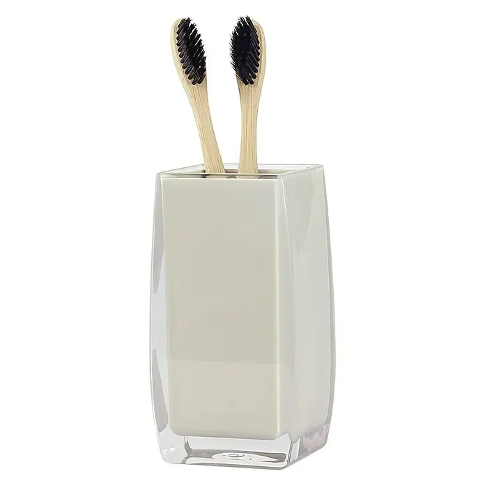 Deblanch Dinamica Beige Vaso de encimera - Plástico, Beige