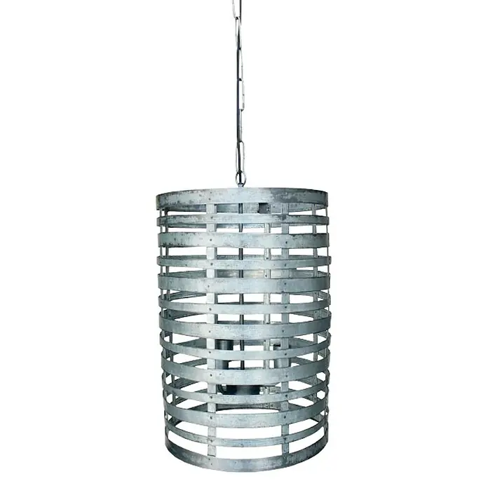 Tween Light Lámpara colgante redonda LOTA - 60 W, Ø x Al: 40 x 55 cm, Plateado, E27