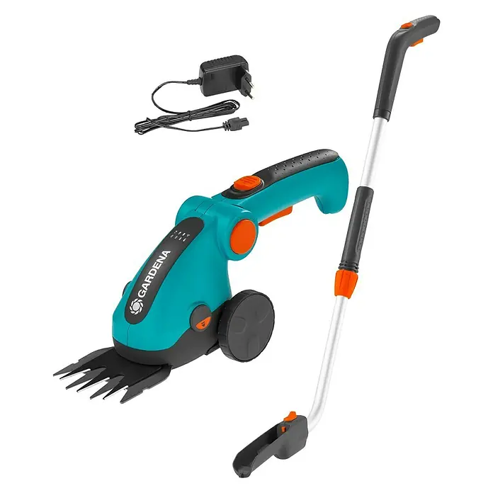 Gardena ComfortCut Akku-Grasschere - 3,6 V, Li-Ionen, 3 Ah, 1 Akku, Schnittbreite: 8 cm - Vorderansicht