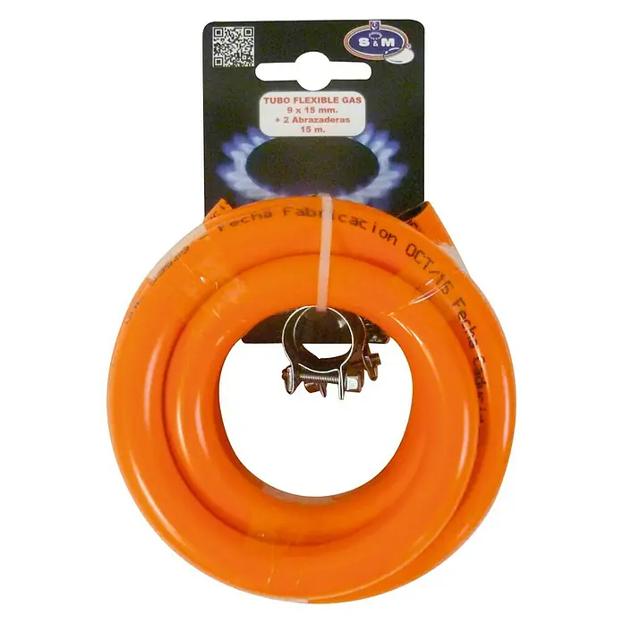 Manguera de gas butano - Largo: 1,5 m