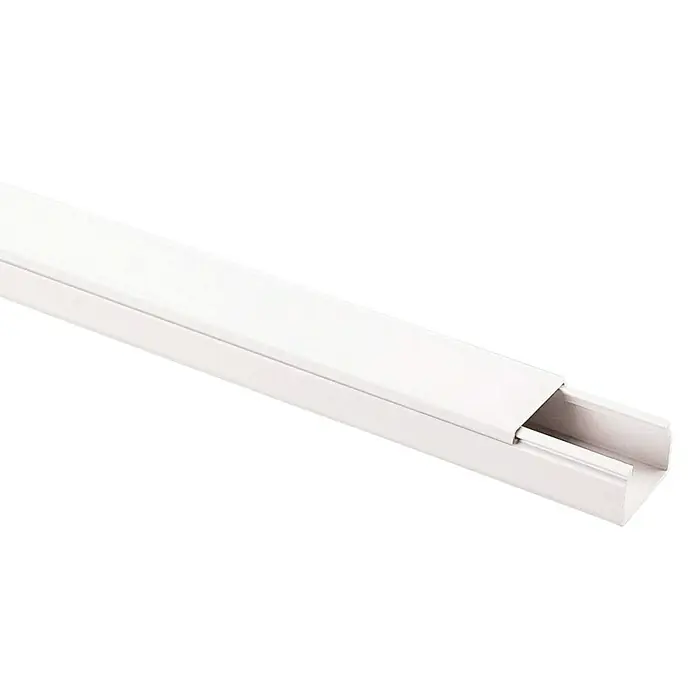 Canaleta mini pack 9 unidades - 200 x 20 x 15 cm, Blanco