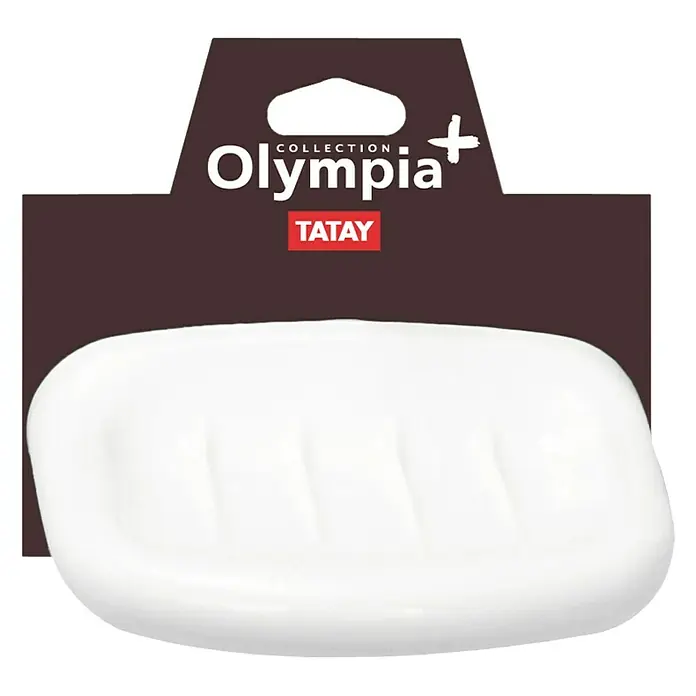 Tatay Olympia Jabonera - Polipropileno, Blanco
