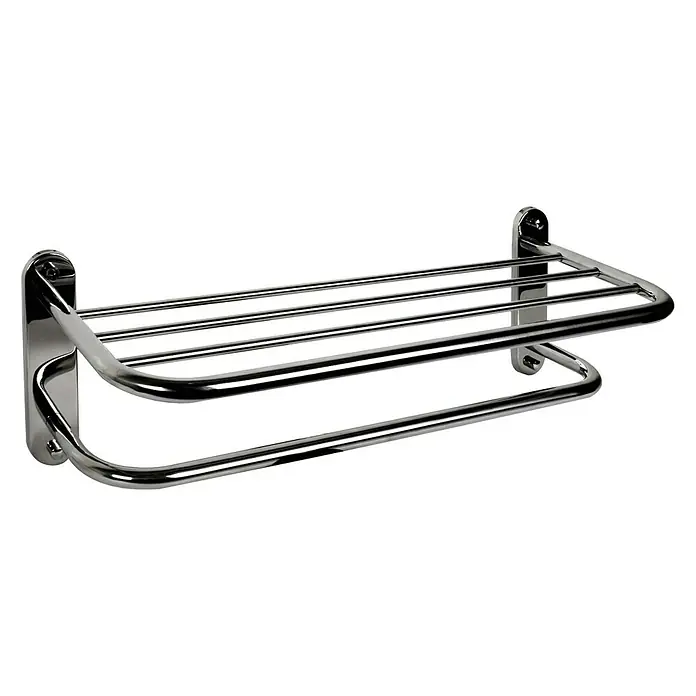 Tatay Portatoallas - Ancho: 65 cm, Cromo