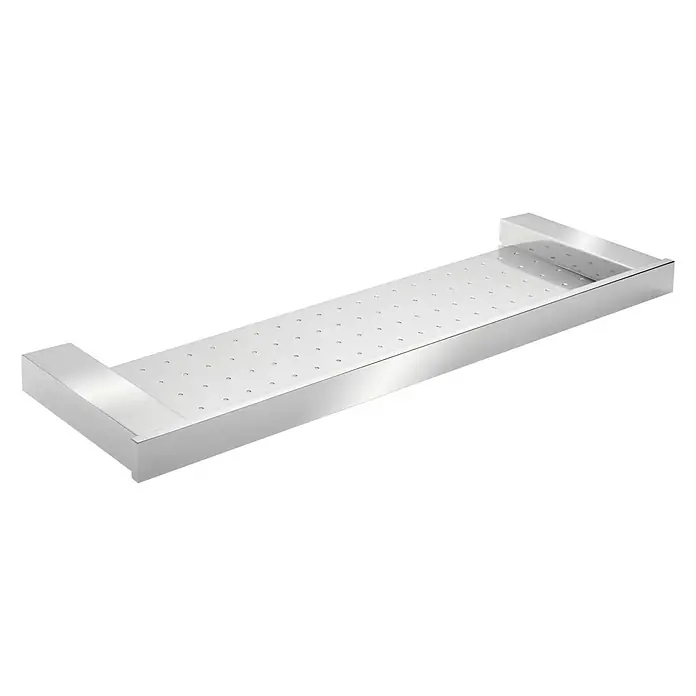 Tatay Oslo Estante para baño - Ancho: 51 cm, Aluminio, Cromo
