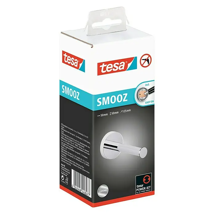 Tesa Smooz Ersatzpapierrollenhalter - Chrom, Glänzend