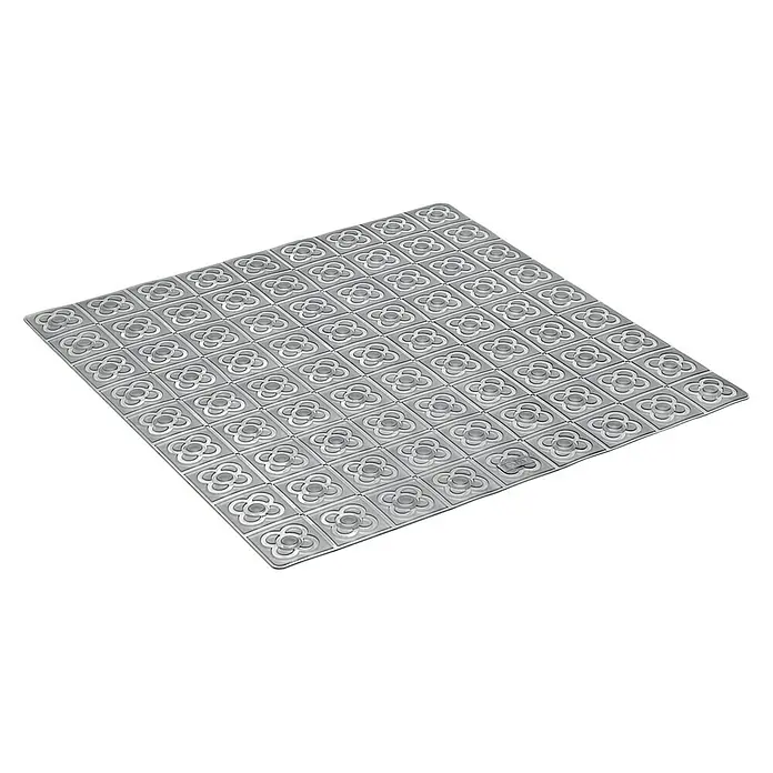 Tatay Alfombra antideslizante para ducha BCN - 54 x 54 cm, PVC, Antracita
