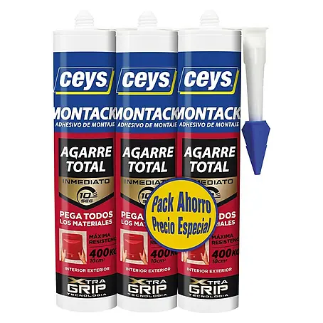 Ceys  Adhesivo para montaje Pack Montack Express