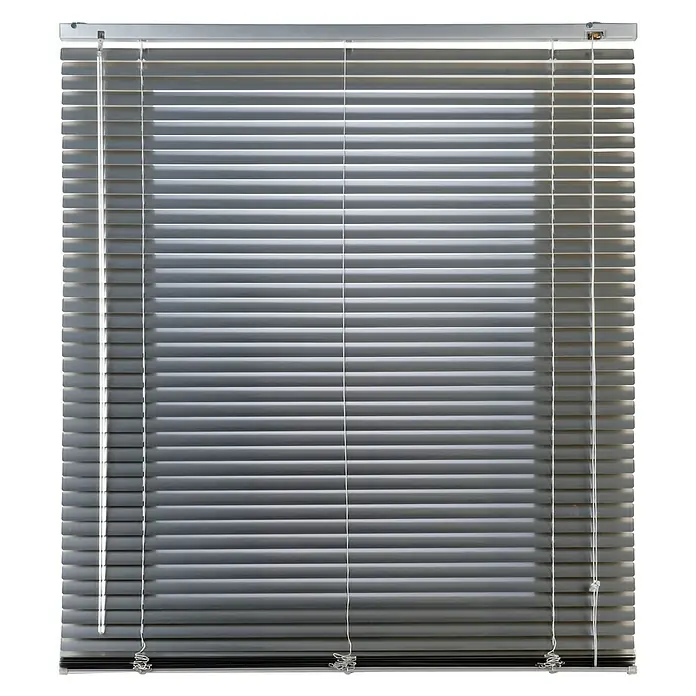 Veneciana Techno - An x Al: 75 x 160 cm, Plateado, Aluminio