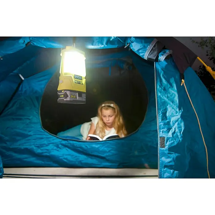 Ryobi ONE+ Luz de trabajo LED R18ALU - 18 V, Iones de litio, Sin batería