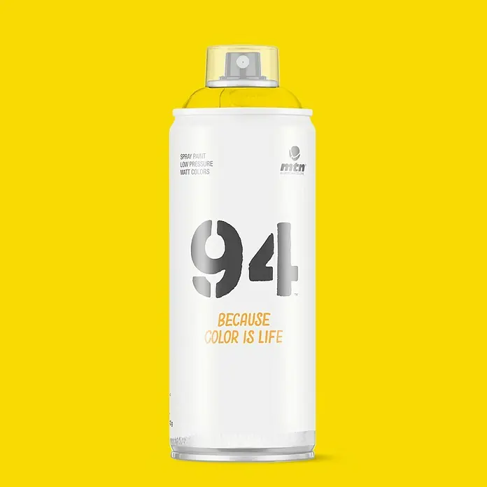 mtn Spray 94 - Amarillo azufre, 400 ml, Mate