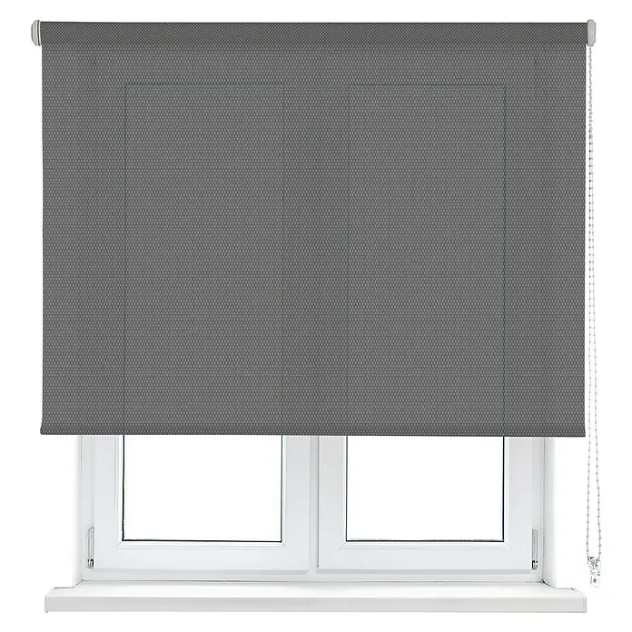 Viewtex Estor enrollable Screen 10% - An x Al: 120 x 190 cm, Gris perla