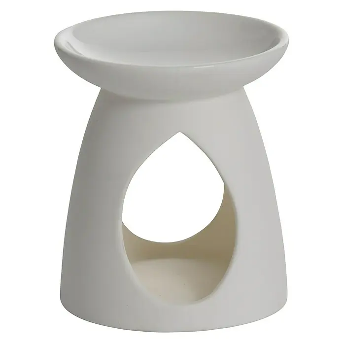 Yankee Candle Home Inspirations Duftlampe Pastel Hue - Höhe: 12 cm, Weiß - Vorderansicht