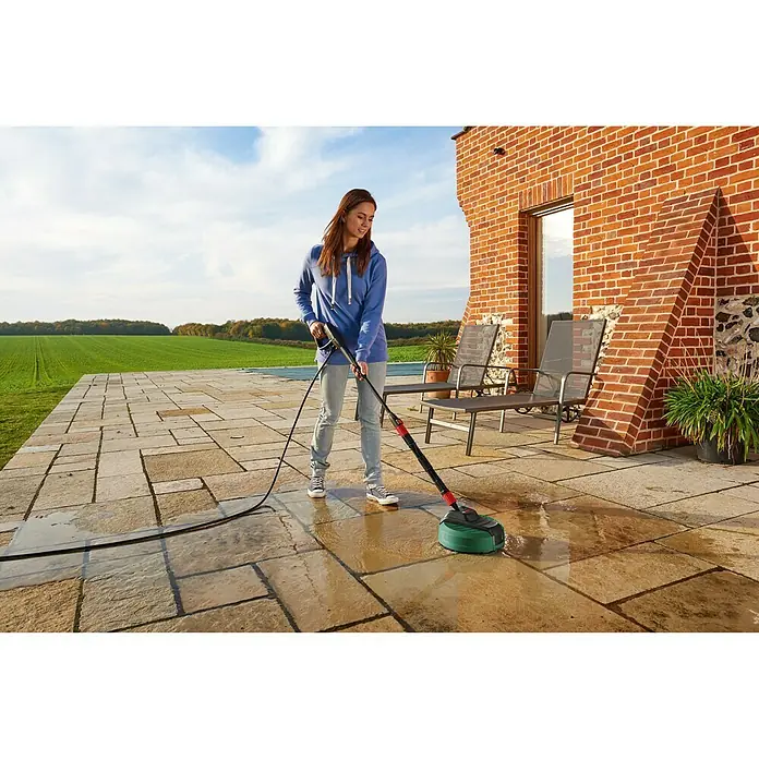 Bosch Flächenreiniger Aquasurf 280 - Durchmesser: 280 mm, Passend für: Bosch Hochdruckreiniger Aquatak-Serie, Bosch Hochdruckreiniger EasyAquatak 100, Bosch Hochdruckreiniger EasyAquatak 120, Bosch Hochdruckreiniger UniversalAquatak 125, Bosch Hochdruckreiniger UniversalAquatak 130, Bosch Hochdruckreiniger UniversalAquatak 135, Bosch Hochdruckreiniger AdvancedAquatak 160 - Anwendungsbeispiel