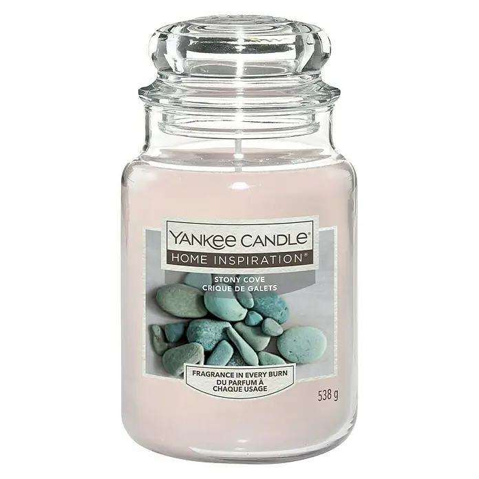 Yankee Candle Home Inspirations Duftkerze - Im Glas, Stony Cove, Large - Vorderansicht