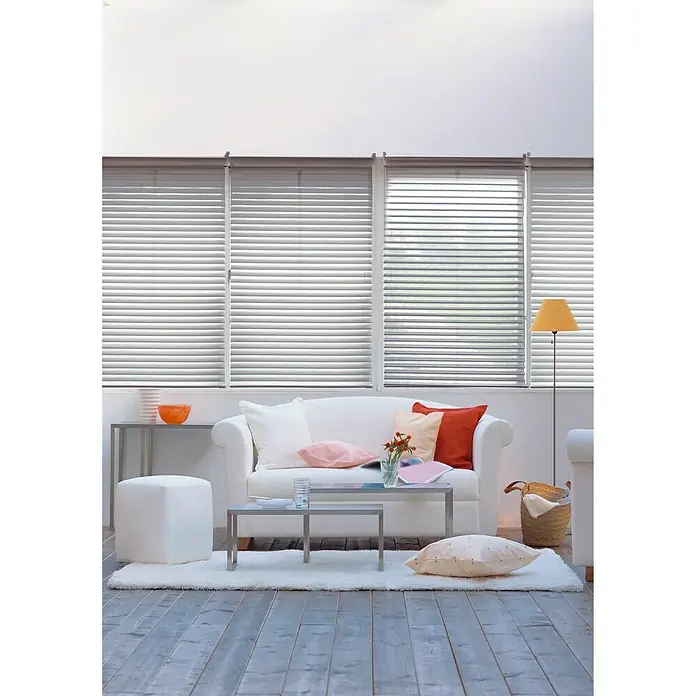 Estor noche y día Eclipse - An x Al: 150 x 190 cm, Gris - Foto ambiente