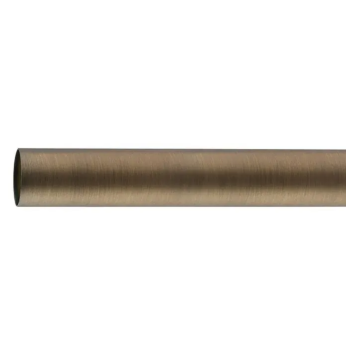 Sombra Gardinenstange - Brüniert, Länge: 120 cm, Durchmesser: 20 mm - Vorderansicht