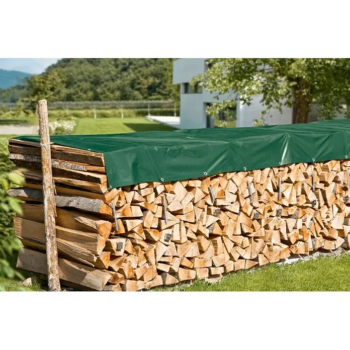 Windhager Holzschutzplane - Maße: 1,5 x 5 m, Kunststoff