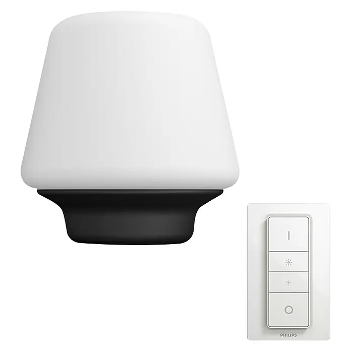 Philips Hue Led-tafellamp Wellness - 9,5 W, Wit, Warm wit - Vooraanzicht