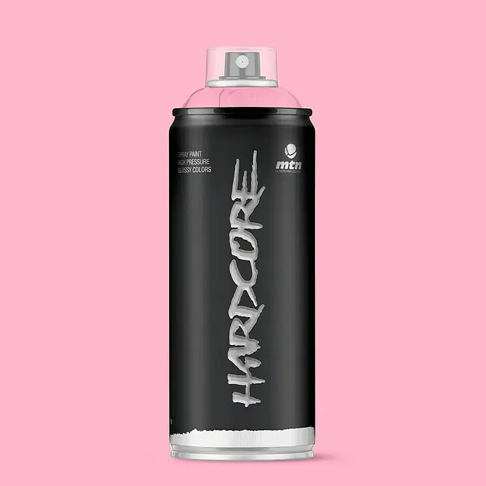 mtn Spray Hardcore - Rosa manga, 400 ml, Brillante