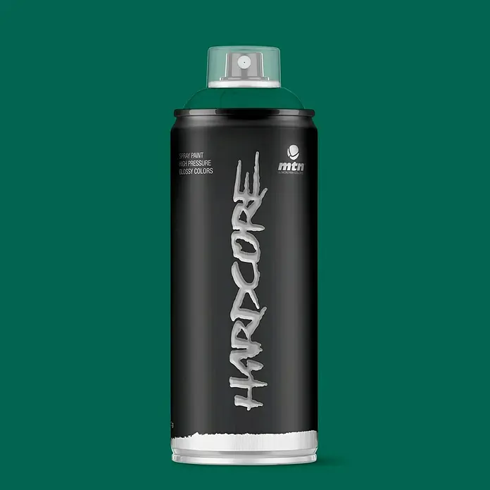 mtn Spray Hardcore - Verde persepone, 400 ml, Brillante