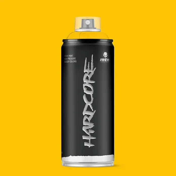 mtn Spray Hardcore - Amarillo luxor, 400 ml, Brillante