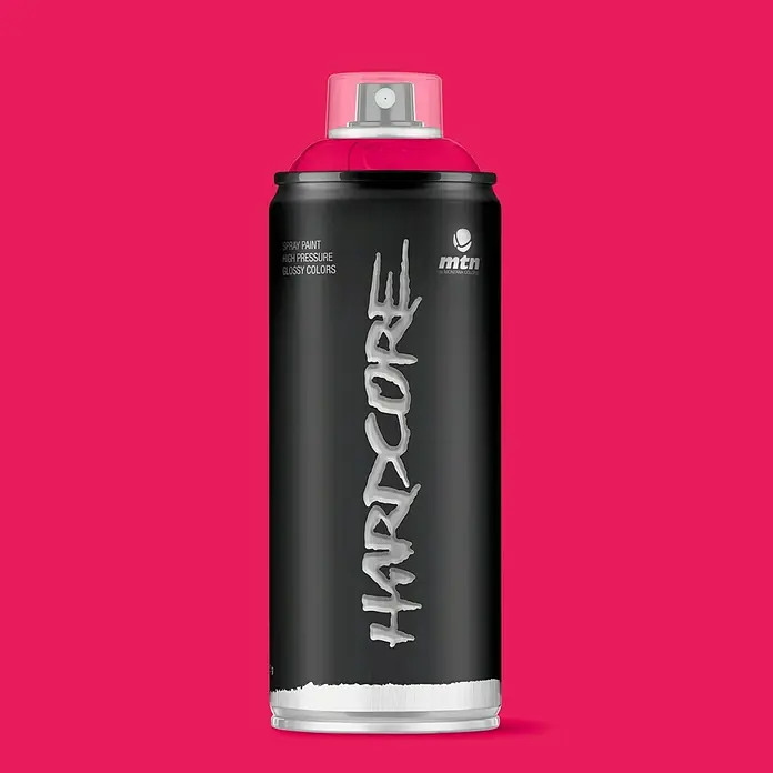mtn Spray Hardcore - Rojo akari, 400 ml, Brillante