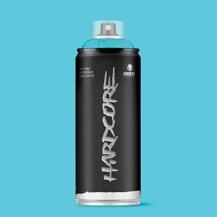 mtn Spray Hardcore - Azul Ártico, 400 ml, Brillante